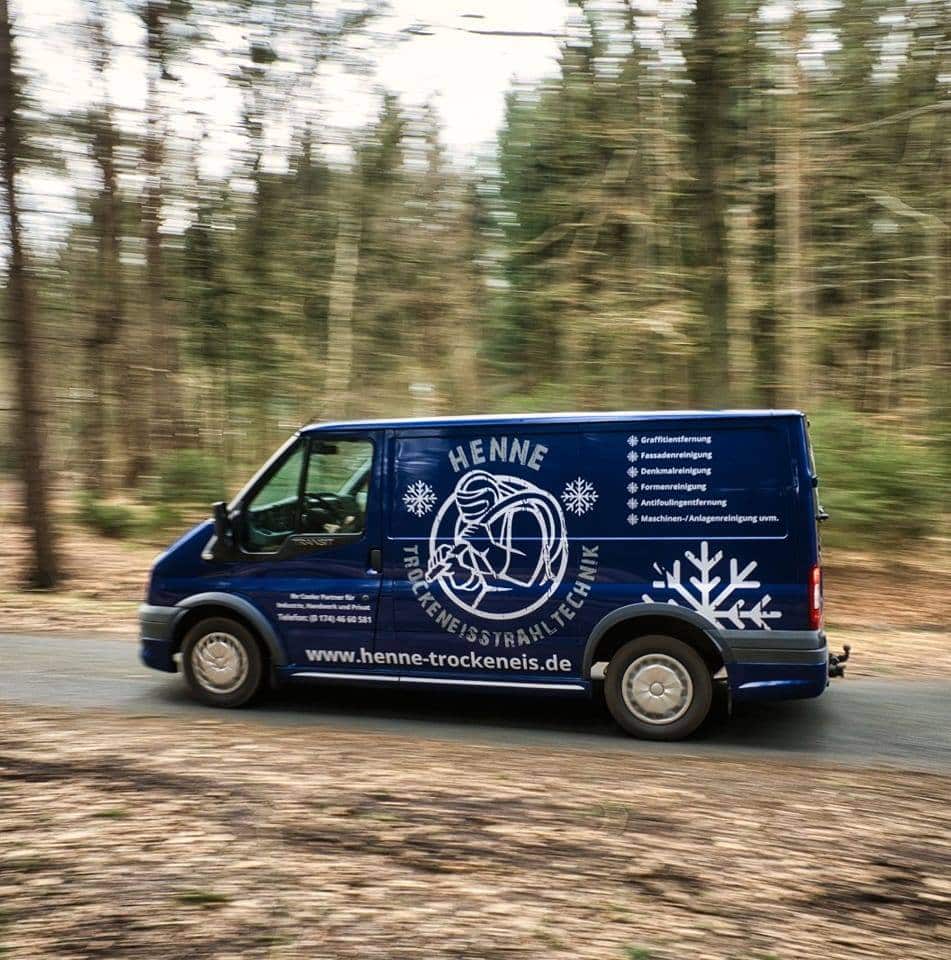 Mobiler Fachbetrieb für Trockeneisstrahlen – ich komme zu dir in Bremervörde und ganz Norddeutschland