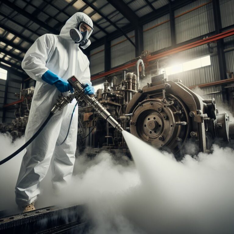 Trockeneisstrahlen – Eine effektive und umweltfreundliche Reinigungsmethode