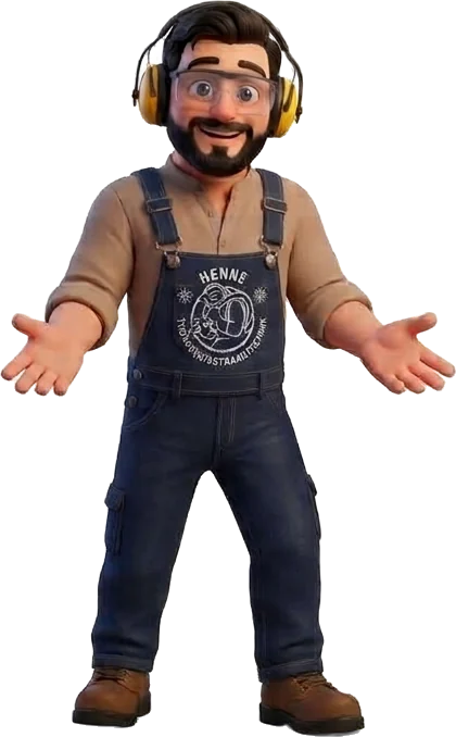 Sven Henne mit offenen Händen
